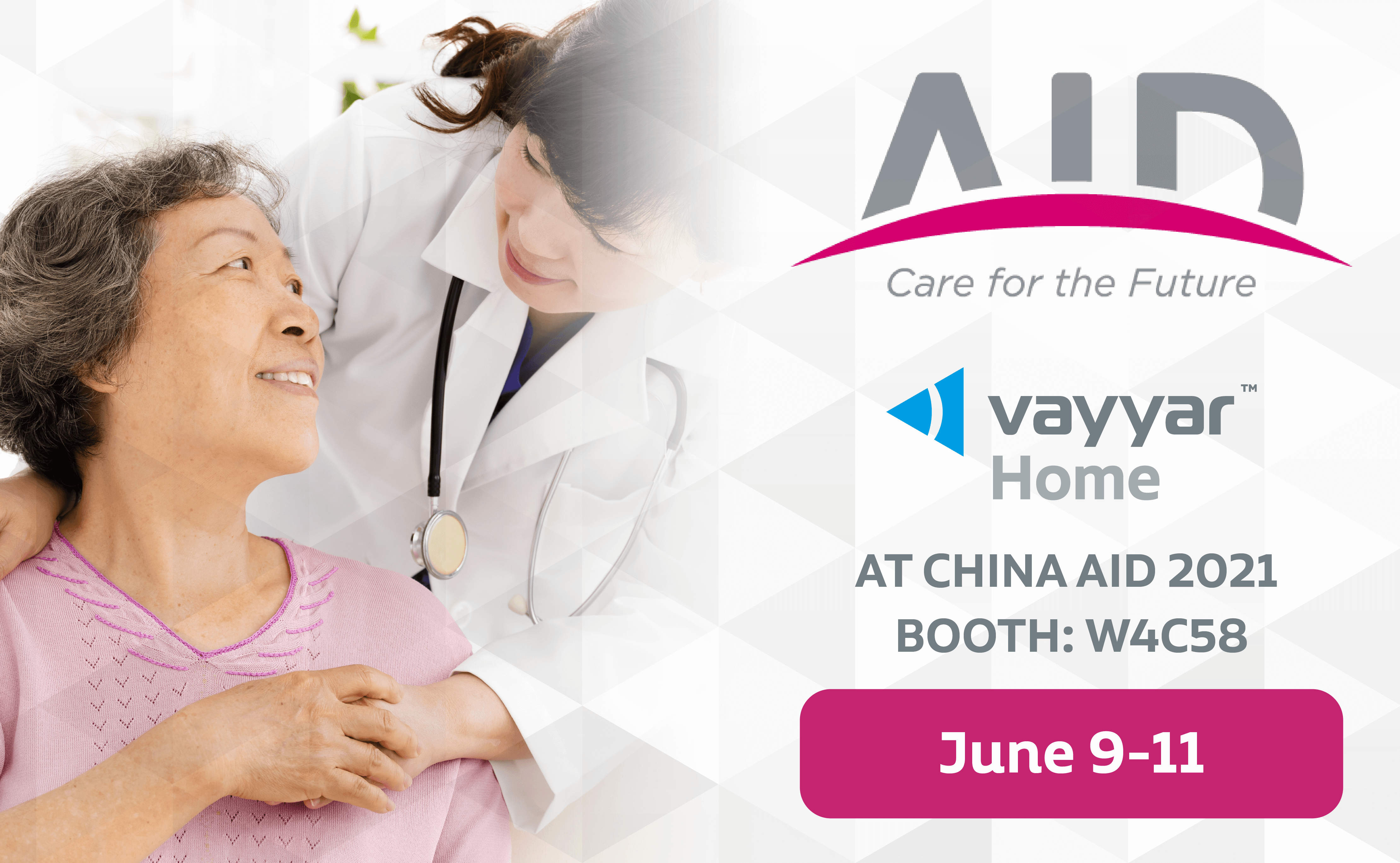 Vayyar Home at China AID 2021, Booth: W4C58 June 9-11